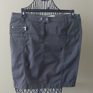 Esprit green/black pencil skirt Size 12